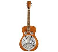 Dobro Hound Dog Deluxe Round Neck Vintage Brown