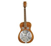 Dobro Hound Dog Deluxe Round Neck Vintage Brown