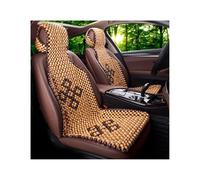 DOBRVVGT Couvre Siège Billes Bois Coussin de siège Auto 360550950 Four Seasons General Motors Housse en Cuir Complet