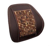 DOBRVVGT Couvre Siège Billes Bois Coussin rafraîchissant d'été for Camion, Coussin de Voiture Universel ventilé et Respirant Longs trajets relaxants(Coffee Color,for Style 1)