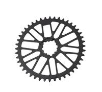 DOBRVVGT Plateau de Pédalier,Plateau étroit Large Plateau de vélo Route 40T 42T 44T 46T 48T Couronne étroite Large 7075 CNC Dent Disque Gravel Pliable Vélo Chaîne Roue(40T)