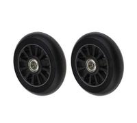 DOBRVVGT Roue Trotinette Freestyle,Roues de Trottinette 2PCS 100mm Roues de Scooter complète Remplacement avec Un équipement de Patinage de Vitesse de Couleur aléatoire(Black)