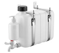 Dobufeet Réservoir de Stockage d'eau 9l, Station de Lavage des Mains extérieure Portable Polyvalente