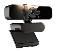 Dobuhont Webcam 4K pour PC/ordinateur portable/bureau avec microphone et cache de confidentialité - Plug & Play USB Caméra d'ordinateur pour Streaming / Réunion