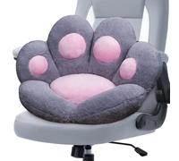 DOBUONO Coussin kawaii en forme de patte de chat - Coussin de chaise de bureau en peluche confortable en forme de patte de chat - Coussin de chaise mignon pour fille - Décoration de chambre à coucher
