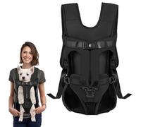 DOBVDLA Sac de transport avant pour chien, Sac à dos pour chien avec coussin doux, Pattes de l'animal à l'extérieur, Sac de transport avant pour chiens de petite et moyenne taille facile à utiliser