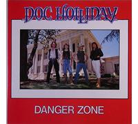 DOC HOLLIDAY - DANGER ZONE LP (VINYL ALBUM) UK METAL MASTERS 1986