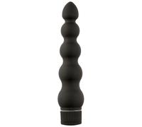 Doc Johnson - Black Magic Ribbed Vibe Vibromasseur - Noir