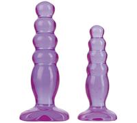 Kit Plugs Anal Crystal Jellies Anal Delight