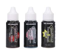 Doc Johnson - GoodHead Tingle Drops 3 Saveurs - 29 ml