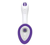 Doc Johnson Intimate - ensemble de pompe aspirante vibrante (violet)