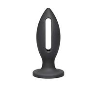 Doc Johnson - Kink Wet Works Lube Luge Premium Silicone Plug 4" Anal Noir