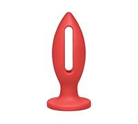 Doc Johnson - Kink Wet Works Lube Luge Premium Silicone Plug 4" Anal Rouge