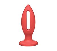 Doc Johnson - Kink Wet Works Lube Luge Premium Silicone Plug 5" Anal Rouge