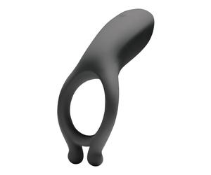 Doc Johnson - OptiMALE Anneau Vibrant Rechargeable - Gris