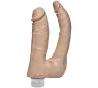 Doc Johnson - The Naturals Double Pénétrateur Vibrant - Beige