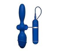 DOC JOHNSON Titanmen Double Tool Gode Anal Bleu