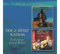 Doc Watson & Merle - Look Away/Live & Pickin' [Import]