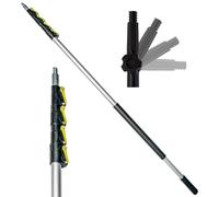DocaPole - Perche télescopique extensible polyvalente - peinture/nettoyage de fenêtre/nettoyage de gouttière/bricolage - 3,5 m