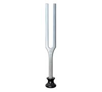 DocCheck Diapason Planning - 440 Hz - Idéal pour les diagnostics médicaux ORL et audiologiques - Robuste et facile à nettoyer - Avec pied - Couleur : argenté - Matériau : acier inoxydable