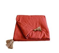 DOCK AVENUE Bout de lit édredon 90x190 cm CASALE Coloris Terre Cuite, 3662357134202