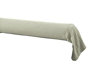 DOCK AVENUE Taie de traversin Gaze de Coton 85 x 185 cm Gaia Coloris Vert d'eau