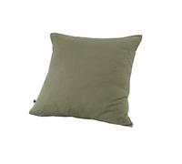 DOCK AVENUE Taie d'oreiller Gaze de Coton 60 x 60 cm Gaia Coloris Vert Romarin