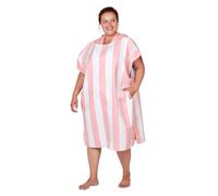Dock & Bay Poncho à Capuche - pour Adultes - Serviette de Plage & Piscine avec Poches - Très absorbante, sèche Rapidement - Cabana - Malibu Pink, Large (105x80cm, 41x31)