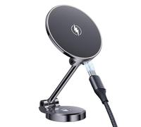 Dock D'alimentation De Cordon - Cradla De Téléphone De Véhicule, Poignée De Charge Inductive | Montage De Voiture Chargeur Sans Fil Station Mobile Automobile, Support De Fiss