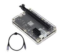 Dock de carte graphique externe GPU Dock externe JHL6340 puce avec câble de données USB rapide de 60 cm Carte d'extension PCIe efficace pour ordinateur portable