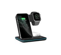 Dock de charge à induction iphone, apple watch et airpods design vertical noir