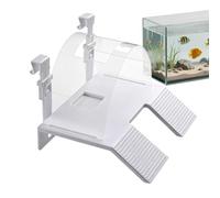 Dock pour Tortues De Bain De, Double Échelle De Grimpe pour Reptiles, Zone Bain Reptile, pour Éleveurs Propriétaires Terrarium Bureau Boutiques Salon Salle d'Étude