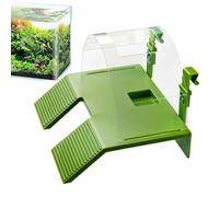 Dock pour Tortues De Bain De - Double Échelle Escalade Salamandre,Zone Bain Reptile,pour Éleveurs Propriétaires Terrarium Bureau Boutiques Salon Salle d'Étude