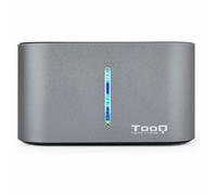Dock Station Dual TooQ TQDS-805G 2.5"-3.5" HDD/SSD SATA USB 3.0 Gris