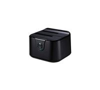 Dock Station Dual TQDS-802B 2.5-3.5 HDD SATA USB 3.0 Noir