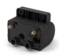 Dock66 Motorcycle Parts Bobine d'allumage style OEM 12 V, 3 ohms, noire, pour Harley BigTwin et Sportster 85-03