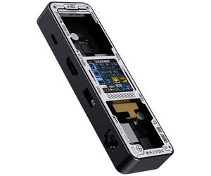 Dockcase Station d'accueil USB-C® DPB61L-EB Convient pour les marques: universel écran intégré, avec fonction de chargement