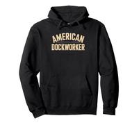 Docker Quai Audacieux Travailleur Portuaire Sweat à Capuche
