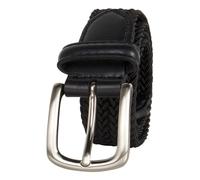 Dockers Big Boys' Ceinture lastique tresse en toile lastique Noir Petit