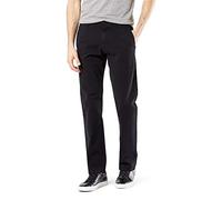 Dockers Big & Tall Ultimate Chino 360 Flex Pantalon décontracté, Noir, 48W / 29L Homme