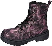 Dockers by Gerli 47mr710 Botte Tendance, Noir/Rose, 41 EU