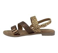 Dockers by Gerli 50al201, Sandale Plate Femme, Chocolat Brun, 35.5 EU