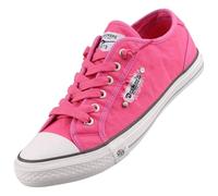 Dockers by Gerli Baskets basses pour femme, Rose et blanc 775, 38 EU