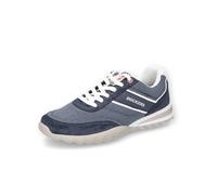 Dockers by Gerli Baskets basses pour homme, chaussures basses, semelle intérieure amovible, Bleu marine 660, 43 EU