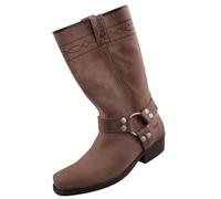 Dockers by Gerli Bottes de motard pour homme et femme, marron, 42 EU