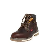 Dockers by Gerli Bottines à lacets marron châtaigne / brun foncé / rouge, Taille 42