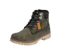 Dockers by Gerli Bottines à lacets olive / noir chiné, Taille 41