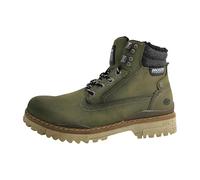 Dockers by Gerli Bottines à lacets pour homme 47LY101, Olive 47ly101 600840, 45 EU