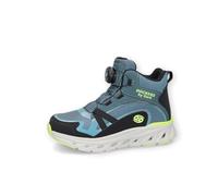 Dockers by Gerli Bottines classiques pour enfants, garçons, filles, semelle intérieure amovible, imperméable, doublure chaude, Noir turquoise 164, 31 EU