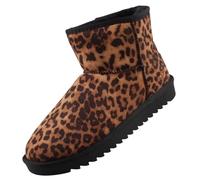 Dockers by Gerli Bottines classiques pour femme, semelle intérieure amovible, doublure chaude, Marron/noir, 41 EU